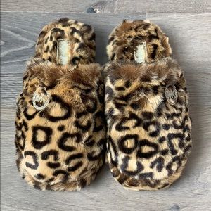 Michael Kors Cheetah Slippers